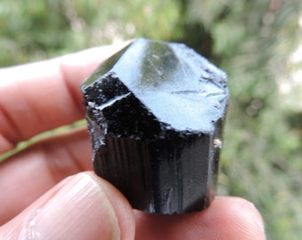 Double terminated Black Tourmaline Natural Crystal