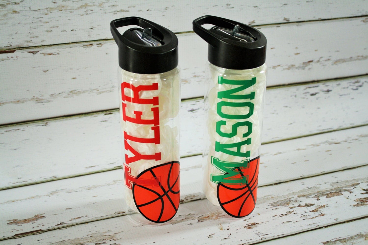 Personalized Basketball Water BottleBasketball Name and