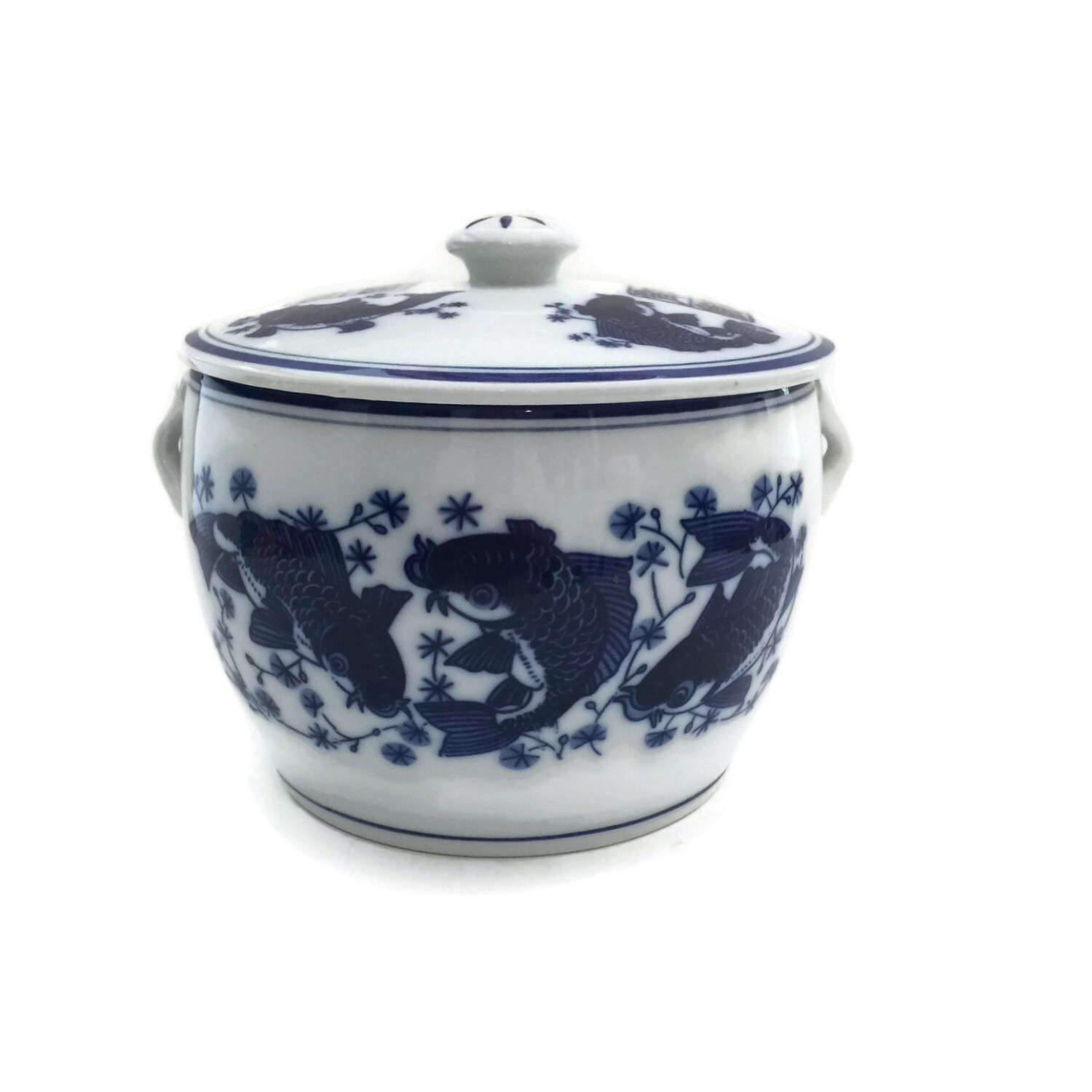 Soup Tureen Blue and White Chinese Soup Tureen Asian Soup