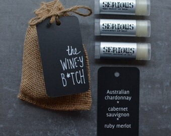 The Wine-y B*tch Lip Balm Bundle - 3pack