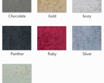 CHENILLE: 13.5 oz Chenille Fabric by the yard