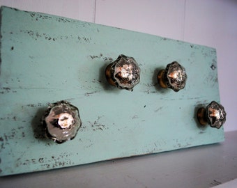 Rustic, Distressed, Jewelry Holder, Necklace Holder, Necklace Organizer, Jewelry Organizer, Necklace Organizer, Wall Jewelry Organizer
