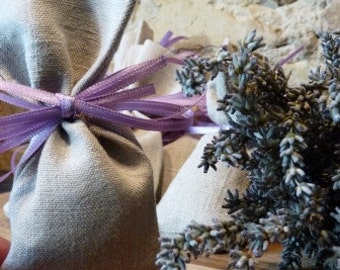 natural lavender sachet small