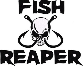 Download Unique fish reaper decal related items | Etsy