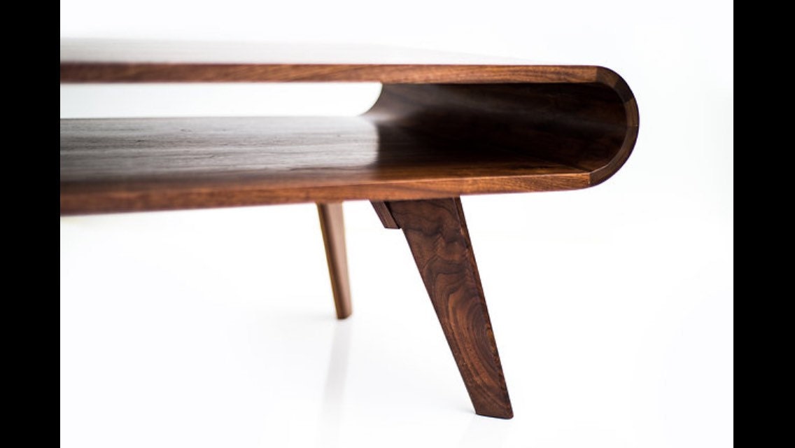 Mid Century Modern Coffee Table Modern Coffee Table Walnut