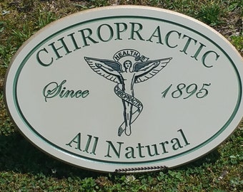 Chiropractic Art Wood Chiropractor Gift Sign by greencottagedesign