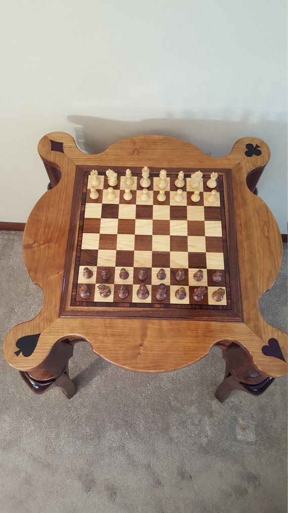 Chess/Checkers Game Table