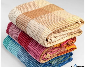 Set of 3 Linen Bath Towels, Linen Towels, Linen Gift