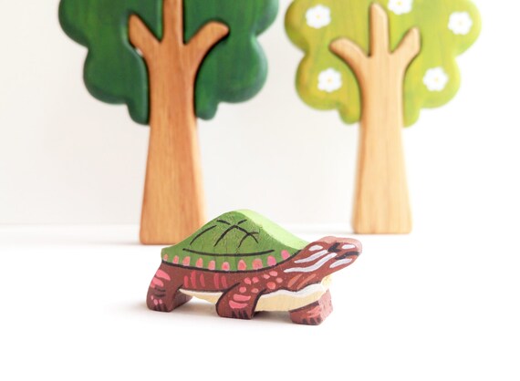 woodland animal toy set