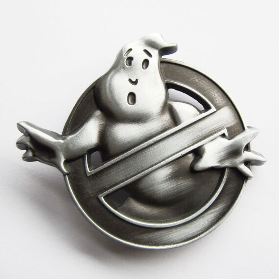 Ghost Ghostbusters Metal Fashion Belt Buckle