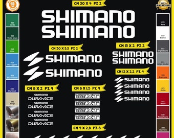 shimano stickers bikes