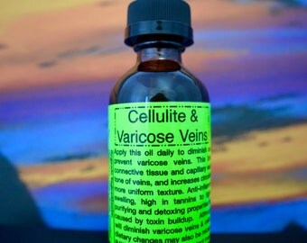 Cellulite & Varicose Veins Treatment- Raw- Organic