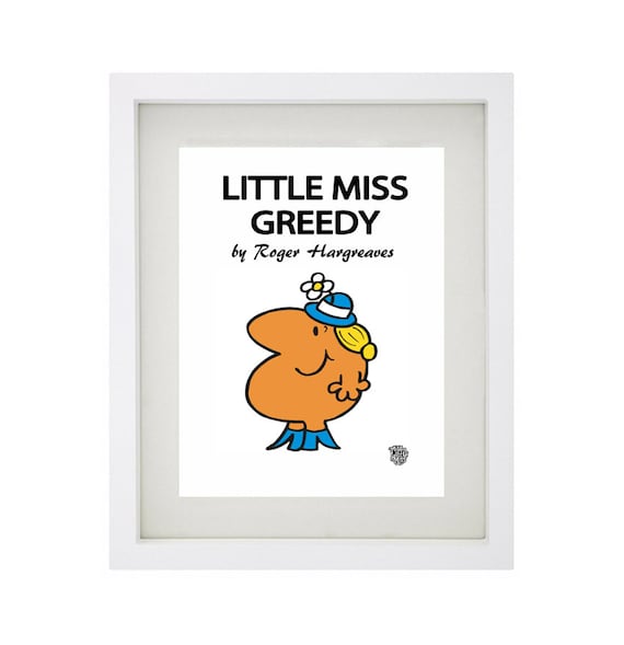 little miss greedy mr men and little miss