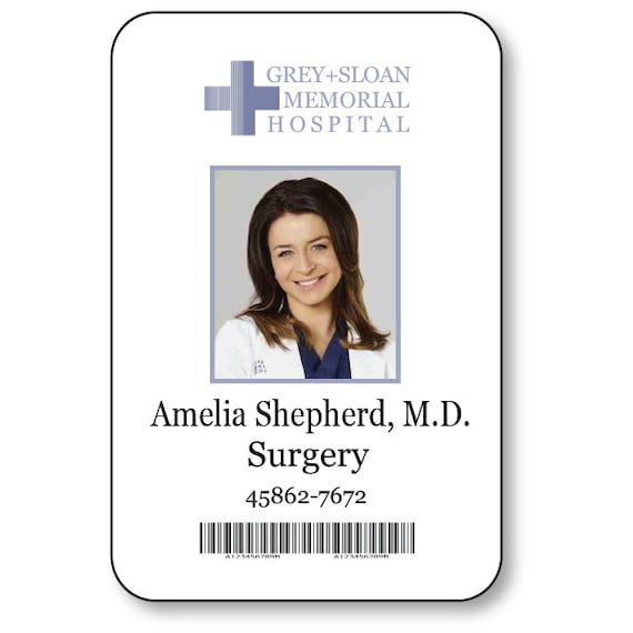 AMELIA SHEPHERD Doctor on Greys Anatomy T V Show Magnetic