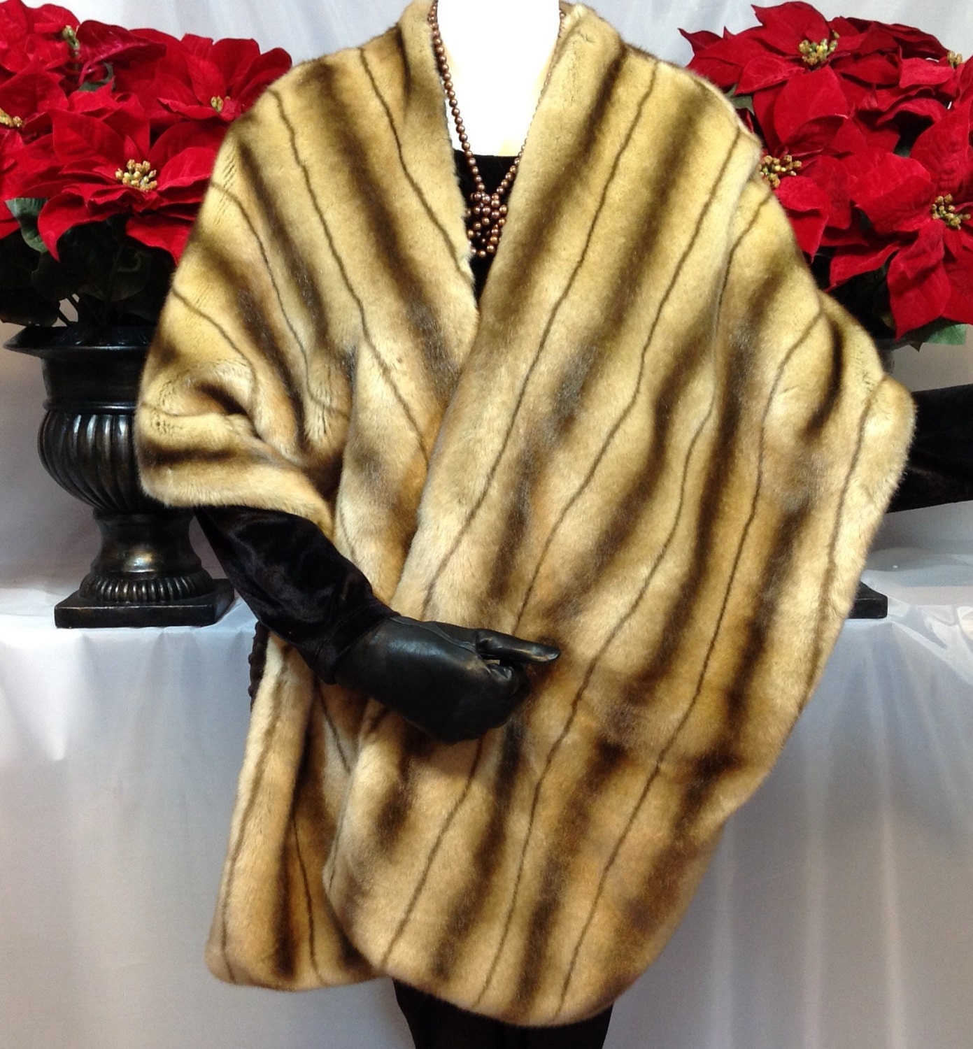 Luxurious Sable Stole/WorldFamous Tissavel & by TeddyBearWOW