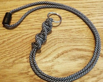 Paracord ID Lanyard Cobra DNA - PGUK - Breakaway Clasp - 74 Colours - Edc Lanyard - Edc - Badge Holder - Cord Lanyard - Breakaway Lanyard