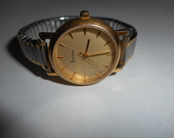 25% OFF Vintage Gold Ladies Womens Bulova Watch, Nice