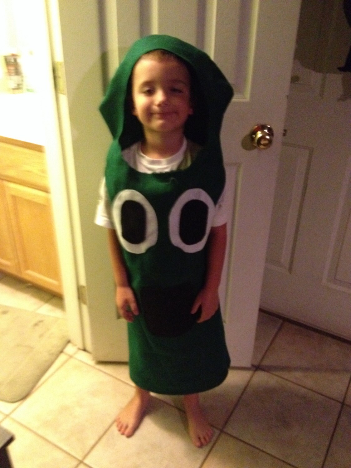 Veggietales Larry the cucumber kids costume