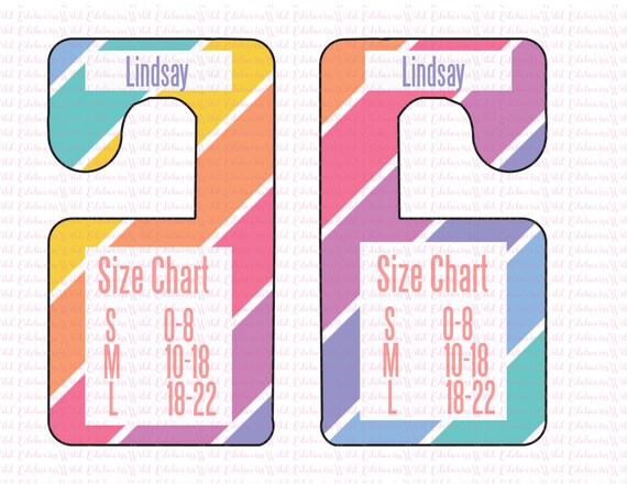 LuLaRoe Clothing Dividers Printable Dividers Rack by WildEdelweiss