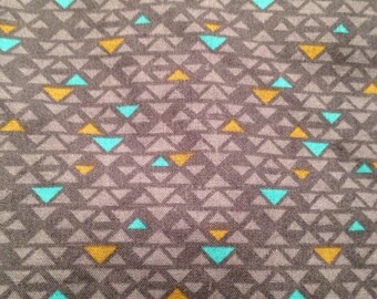 Homemade Geometric inspired fitted sheet for your pack n play, playpen, playyard and pack and play