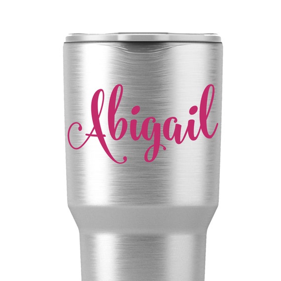 Customize Your Tumbler Custom Tumbler Decal Stickers for