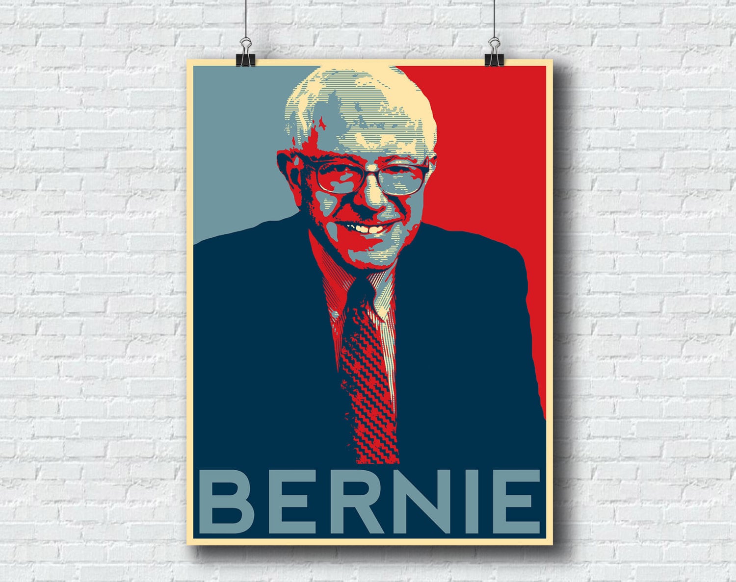 Bernie Sanders Hope Poster Bernie Sanders by SplendidPrintables