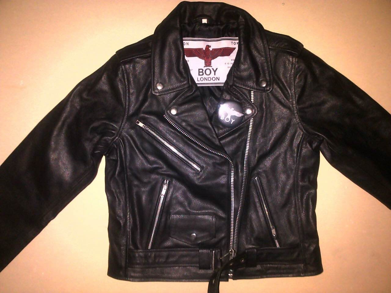 SALE* Vintage 80’s Ladies BOY London Punk Leather Brando/Perfecto