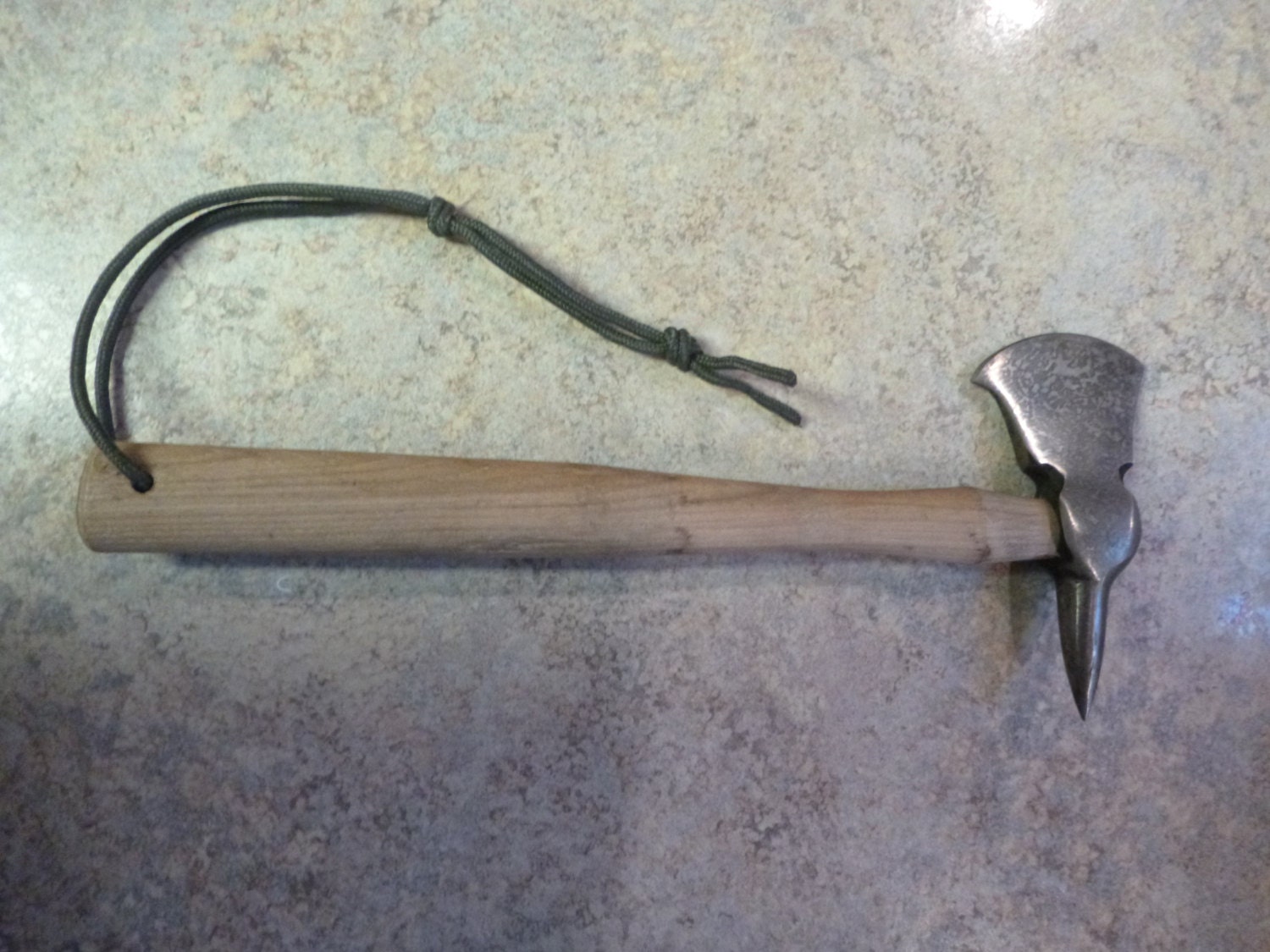 Ball peen hammer tomahawk by RandRSteelworks on Etsy