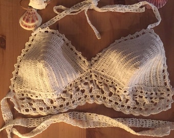 Crochet bikini - festival / boho fashion top