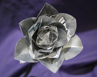 Energy Drink Can Rose (With Base)