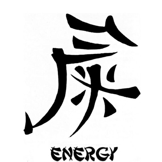 SPECIALBuy 1 Get 1 Free Kanji Energy Temporary by TattooGirlsRule