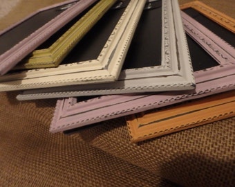 Distressed Chalk Boards, Chalk Painted Chalk Boards, Small Chalkboards, Kitchen Chalkboards, Wedding Table Numbers, Desk Chalkboards,