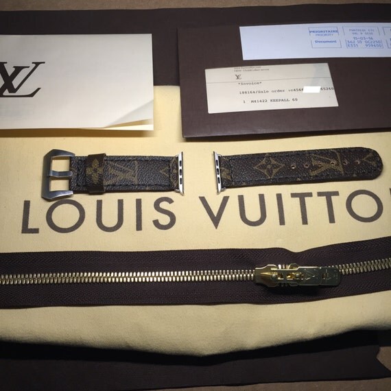 NEW 42mm Apple Watch Strap Custom Louis by Sirsamuelcustoms