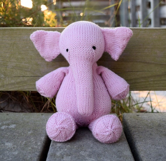 pink elephant doll