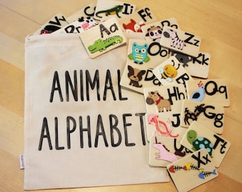 Animal Alphabet Magnets
