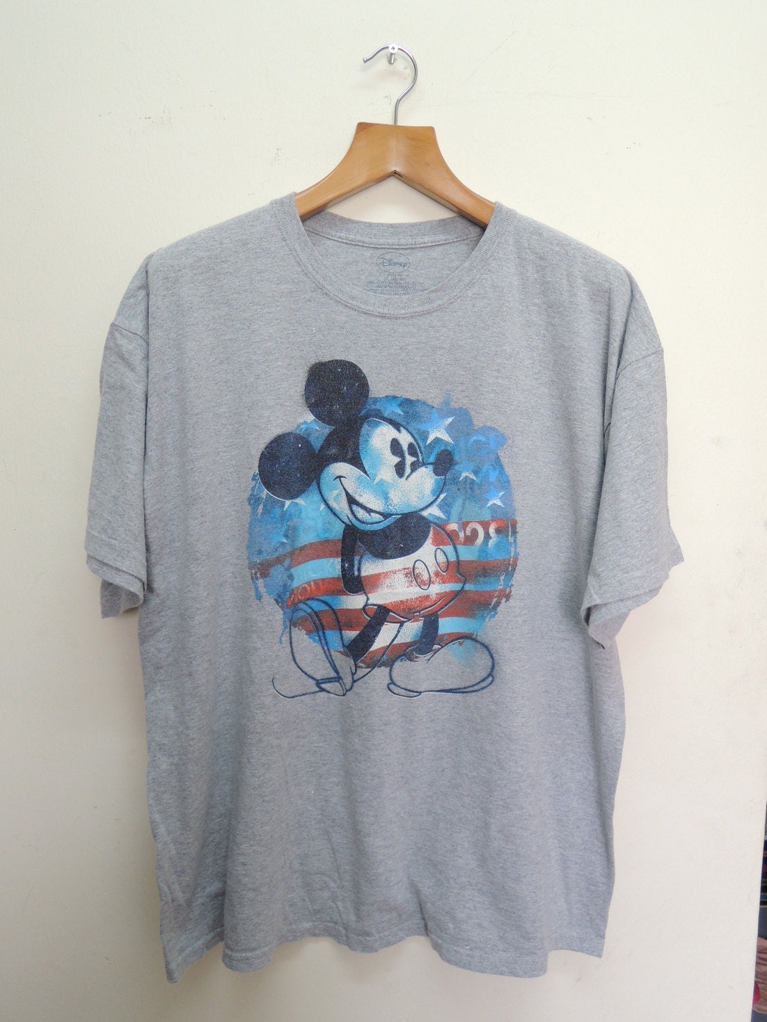 Vintage 90's Mickey Mouse T Shirt Cartoon Street Wear Swag