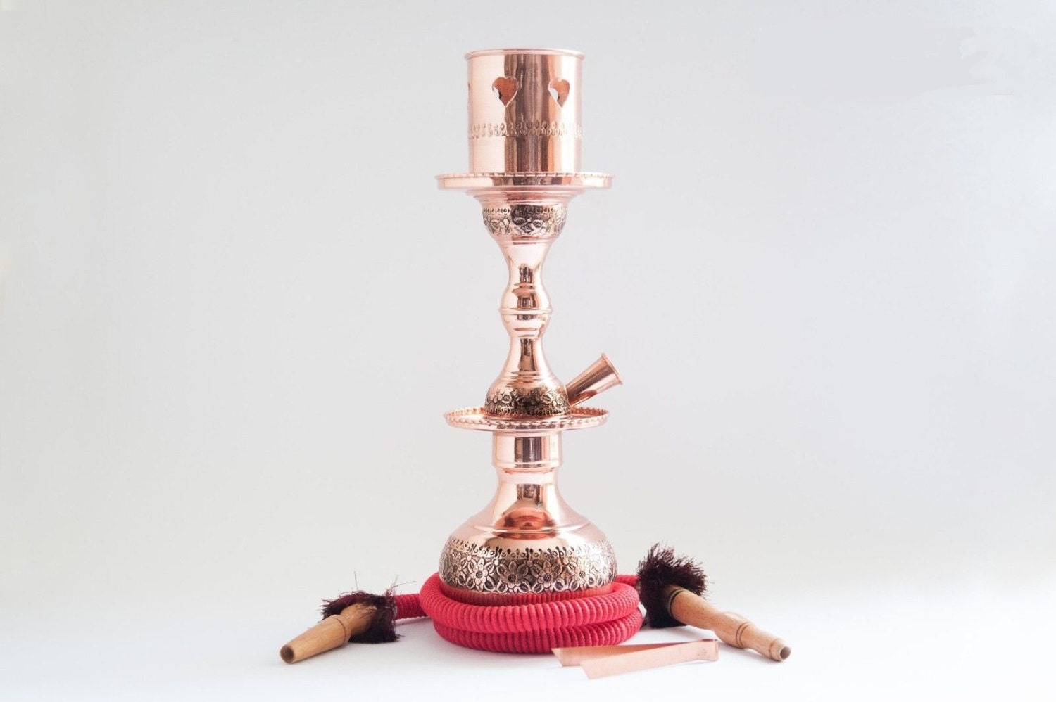 Stunning Turkish Hookah Traditional Handmade Copper Hookah