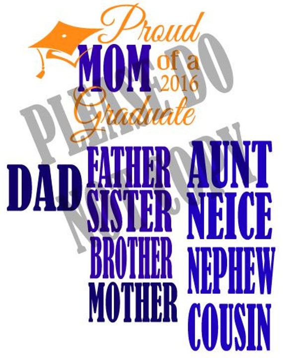 Free Free 93 Mother Of The Graduate Svg SVG PNG EPS DXF File