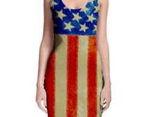 Popular items for flag dress on Etsy