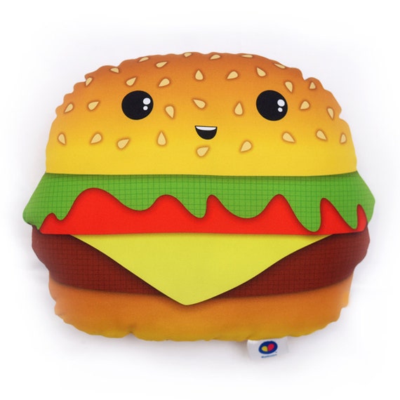 burger pillow