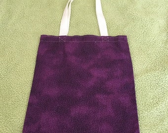 Items similar to small vinyl purple tote with ruffle bling bag purse on ...