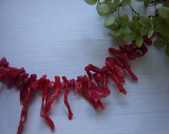 Antique - real coral diet-Mediterranean - 50s - original