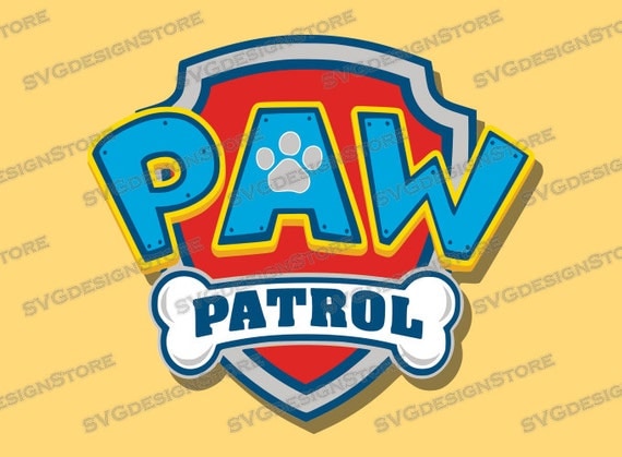 paw patrol logo svg free