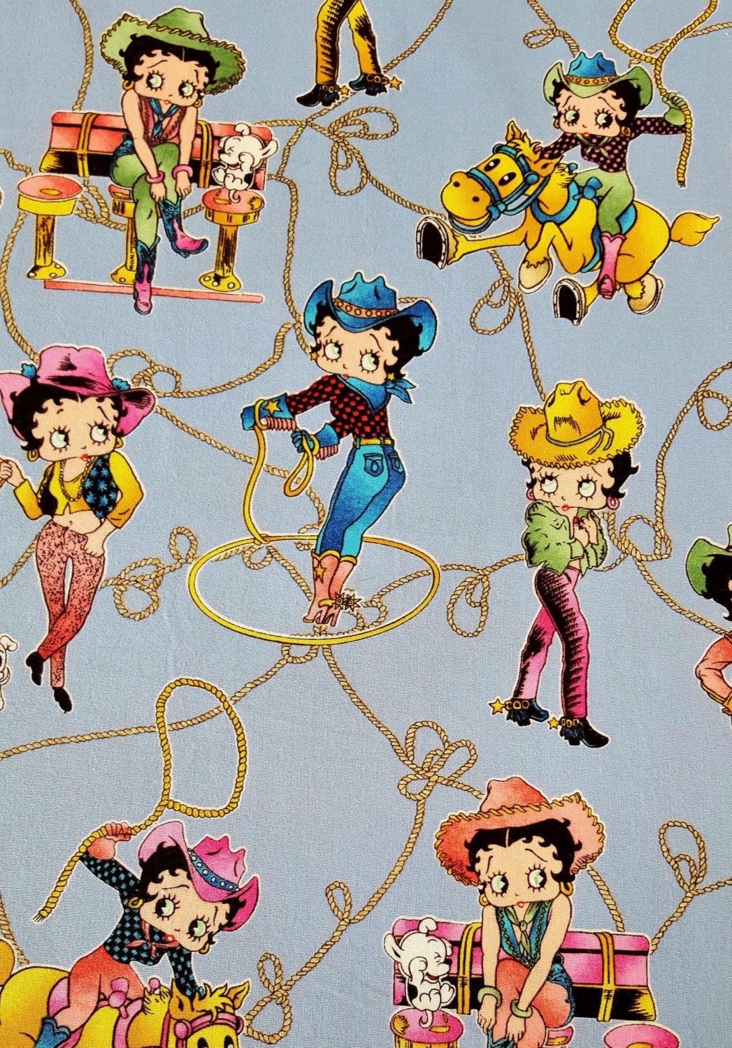 betty boop fabric