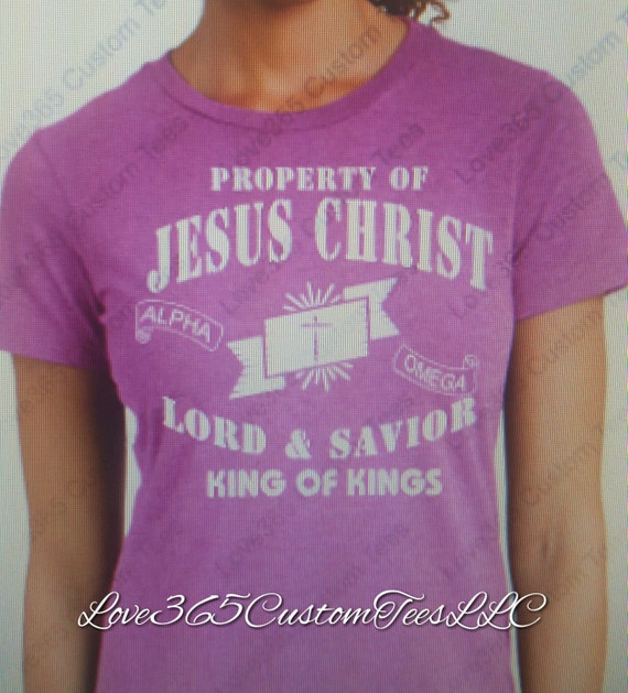 property of jesus shirt