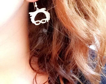 Bernie Sanders biodegradable earrings