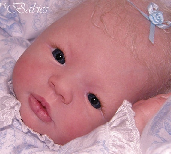 Reborn baby CUSTOM drink/ wet/ poop/ girl by TwilightsRebornBabys
