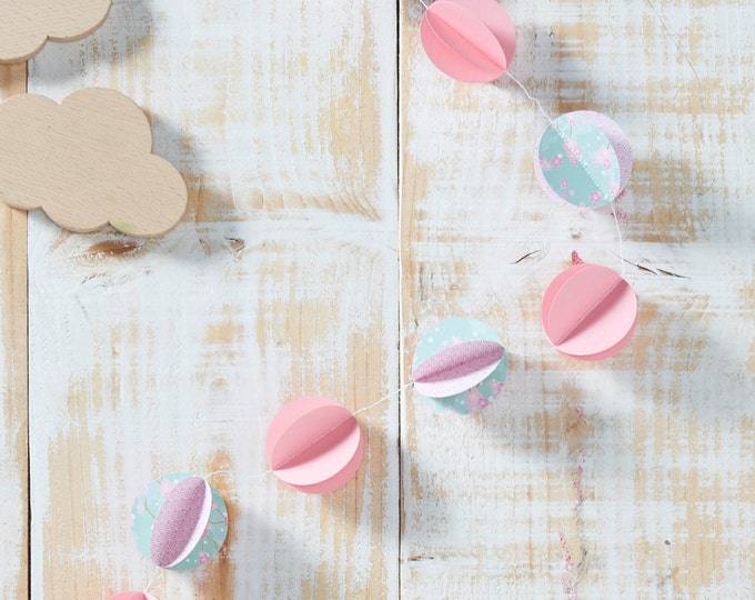 3D paper Garland