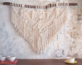 ILORA. Macrame wall hanging, tapestry