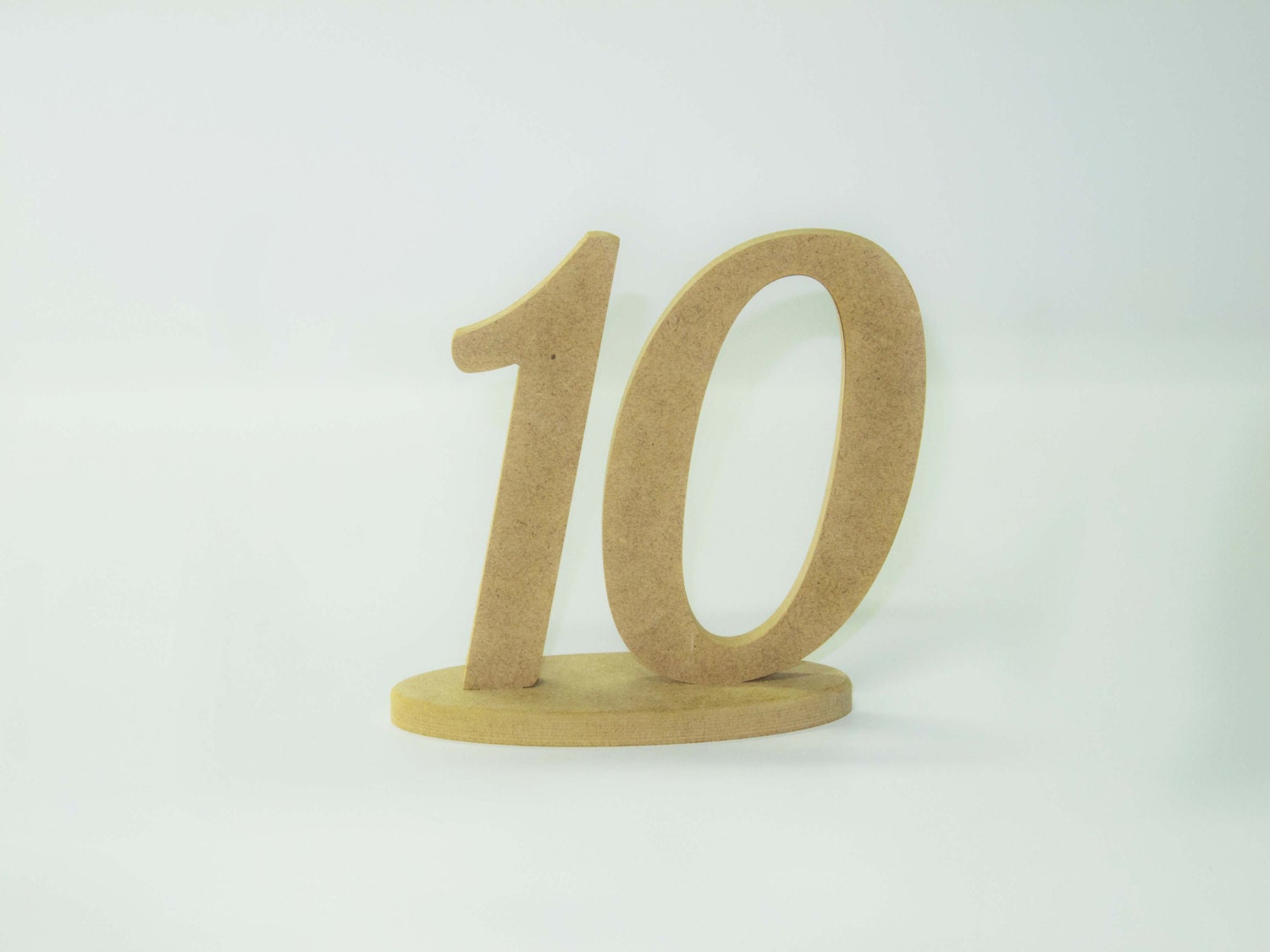 Wooden numbers Set 110 Wedding wooden numbers by